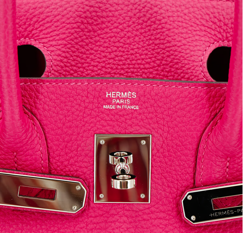 Hermès Birkin 30 Togo Framboise Gold Hardware