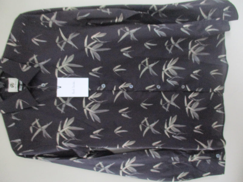 PS Paul Smith Men’s Leaf Print Shirt