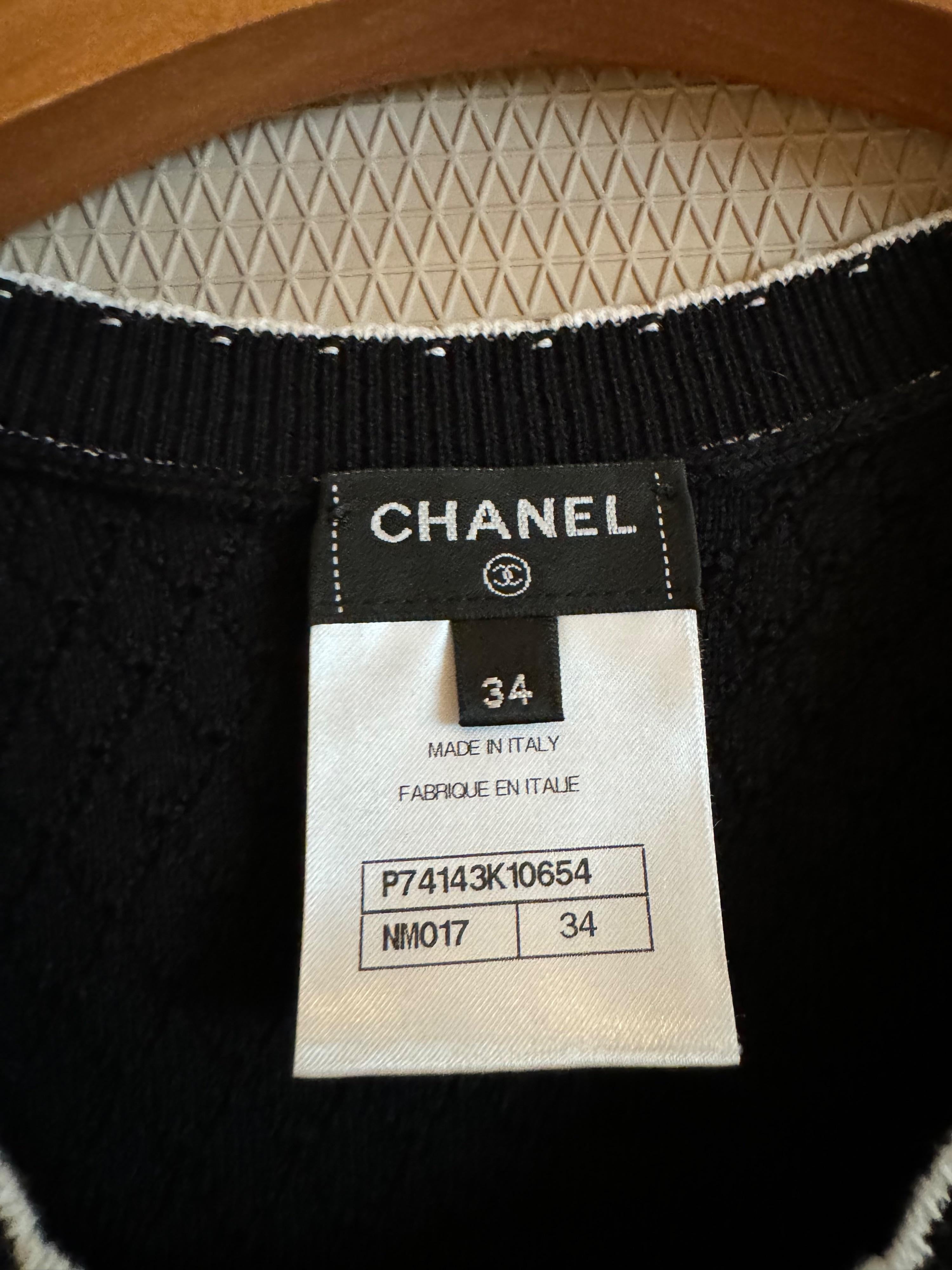 Chanel No.5 Black Mini Dress