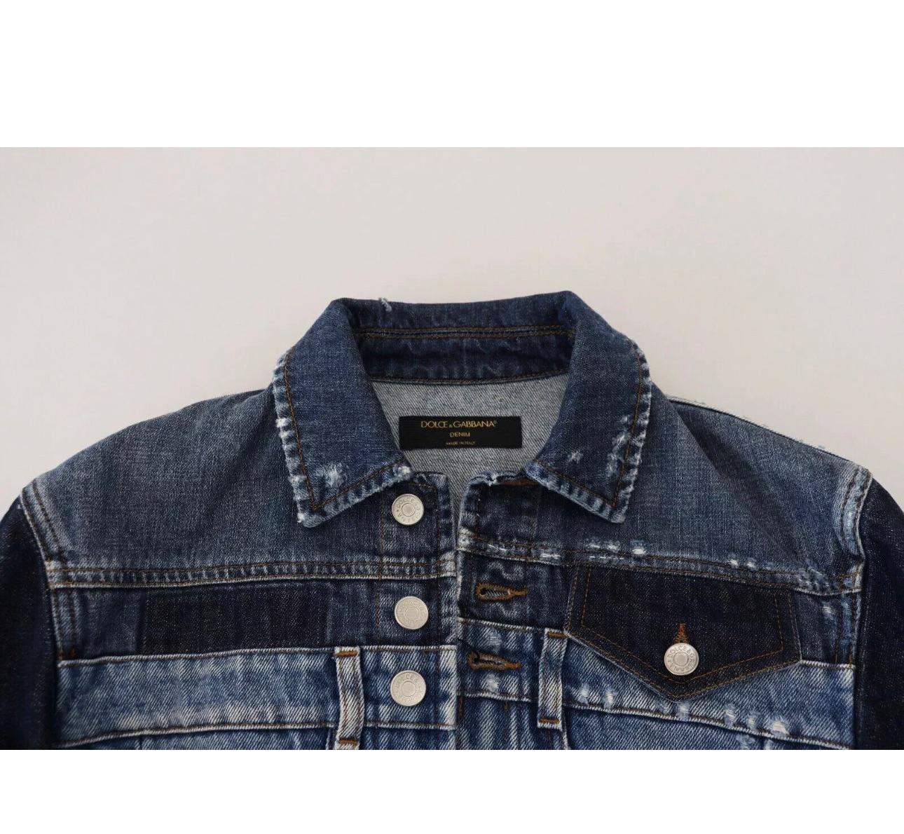 Docle & Gabbana Mixed Denim Jacket