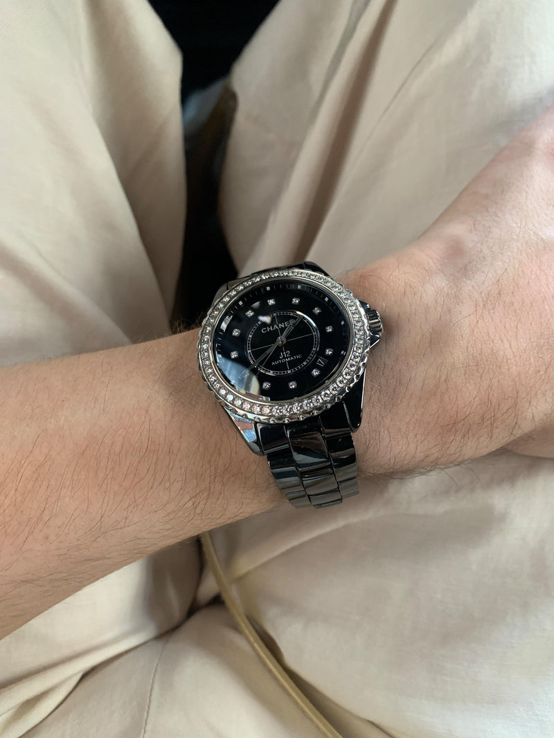 Chanel  Black J12 H6526 Watch