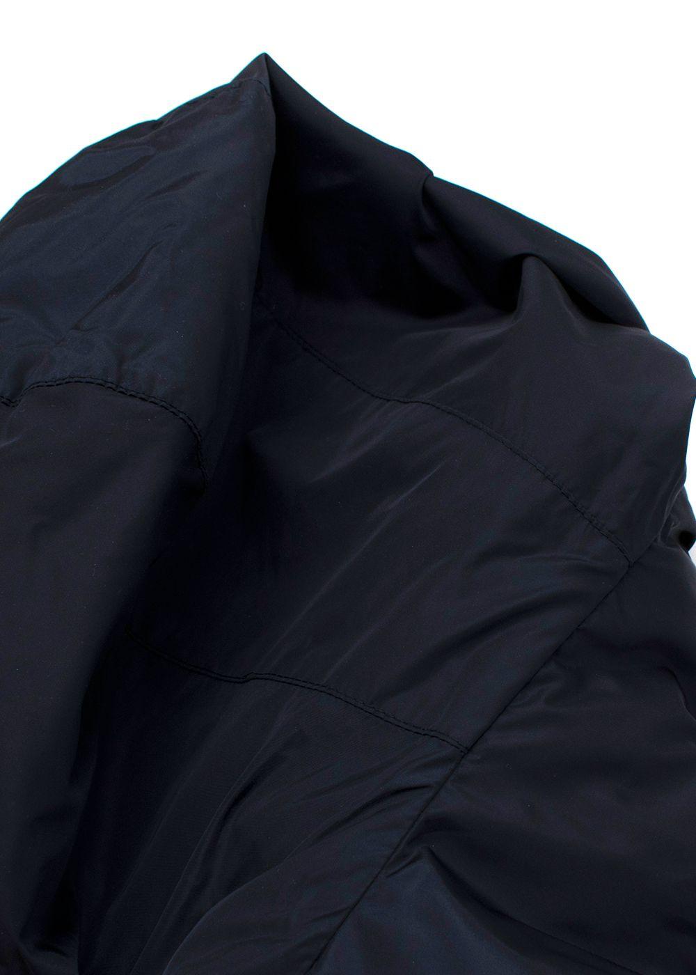 Prada Navy Nylon and Wool Windbreaker
