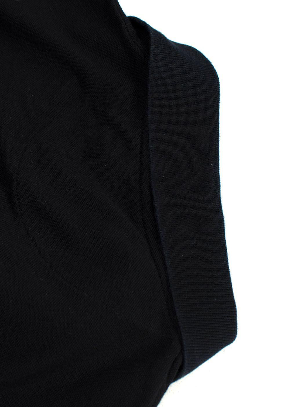 Valentino Black Logo Polo T-Shirt