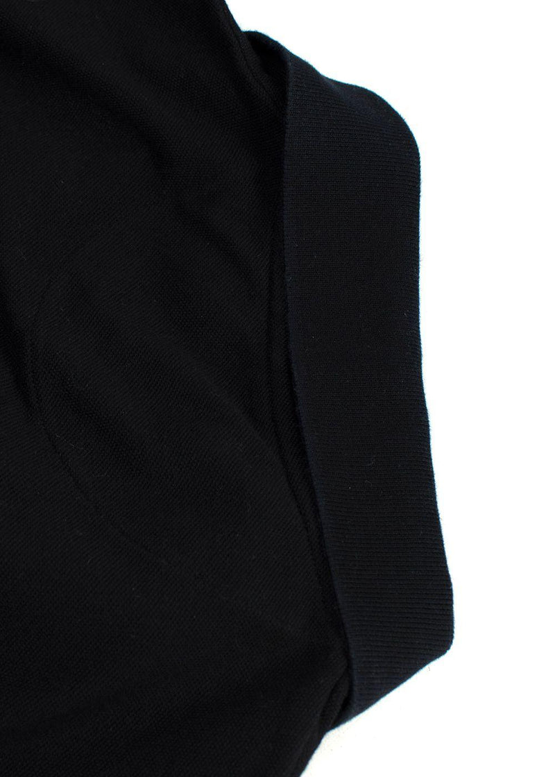 Valentino Black Logo Polo T-Shirt