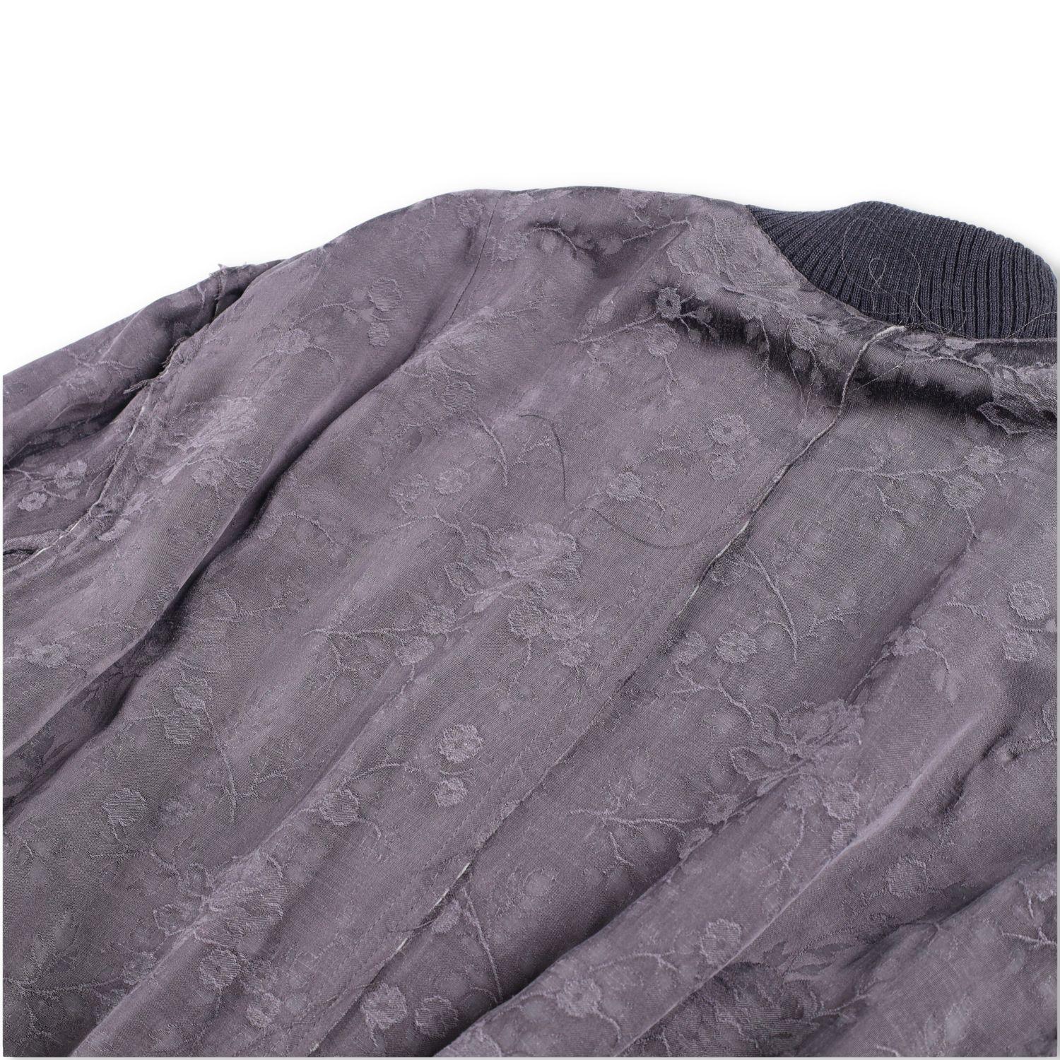 Song For The Mute Embroidered Floral Bomber Jacket