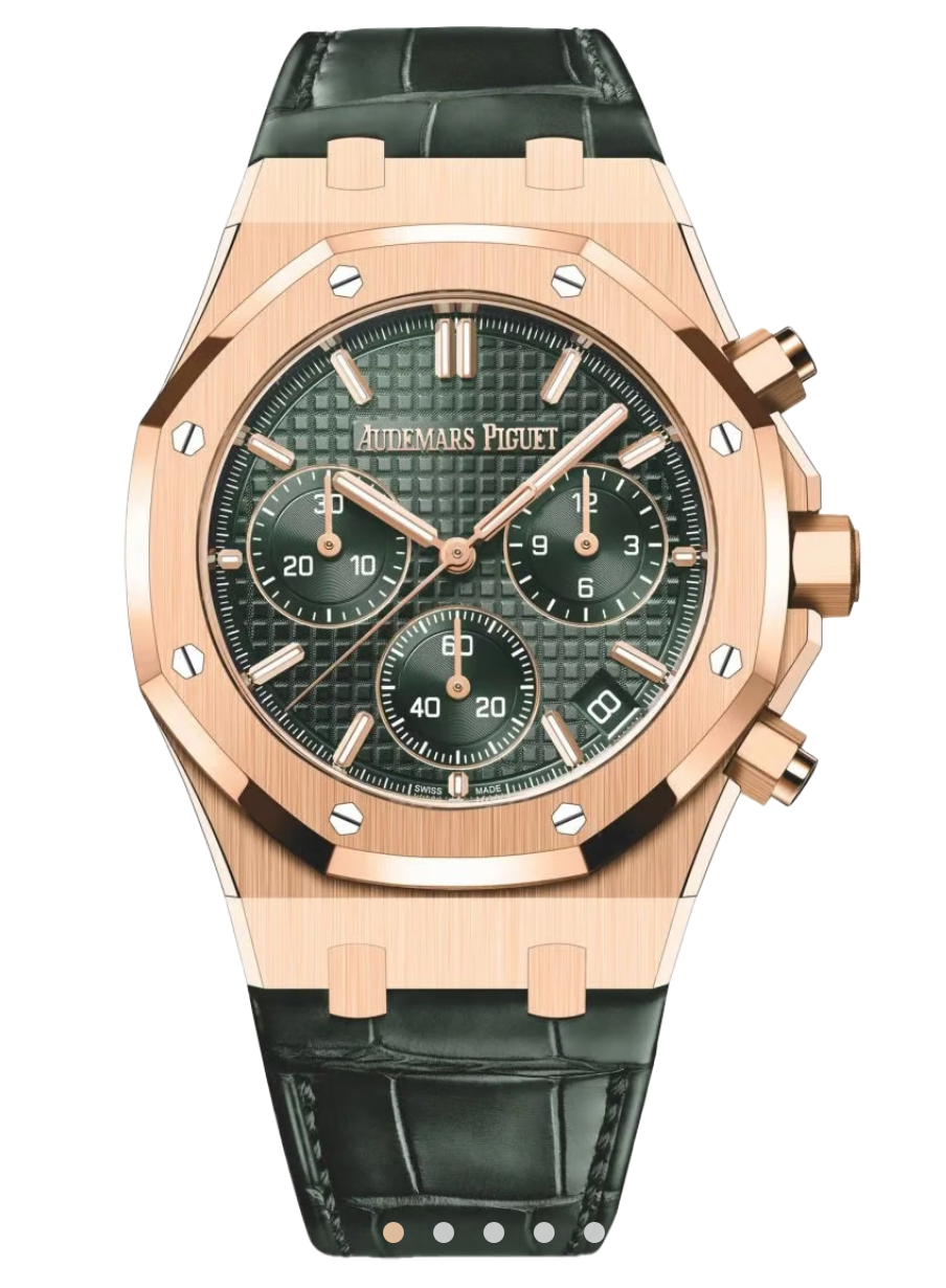 Grren  Royal Oak Selfwinding Chronograph "50th Anniversary" 41mm Watch