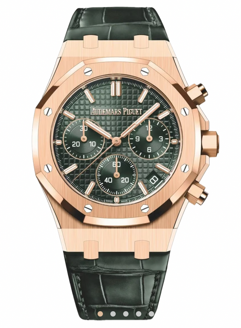 Grren  Royal Oak Selfwinding Chronograph 