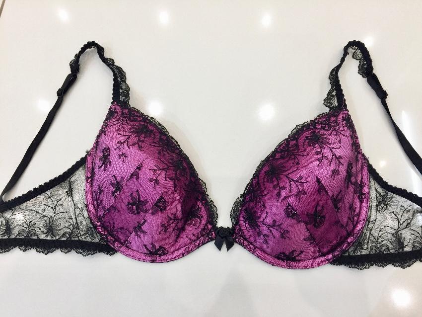I.D Sarrieri Chantilly Lace & Swarovski Crystal Plunge Bra Set