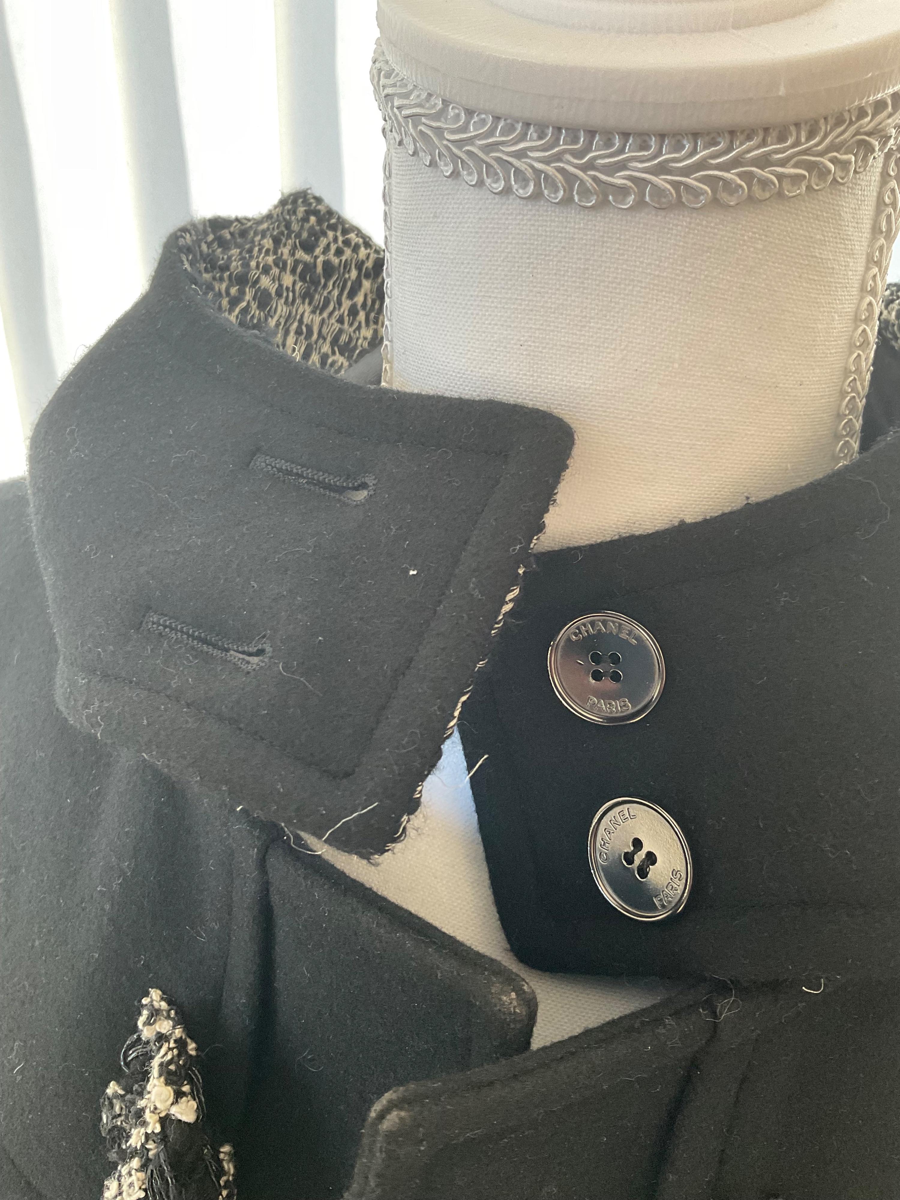 Chanel Tweed Duffle Coat