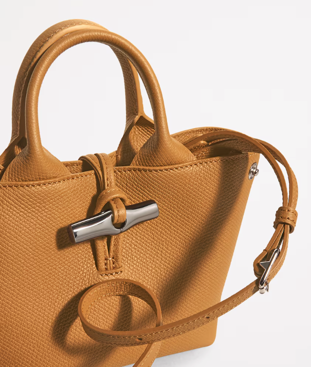 Longchamp Extra Small Leather Le Roseau Top-Handle Bag