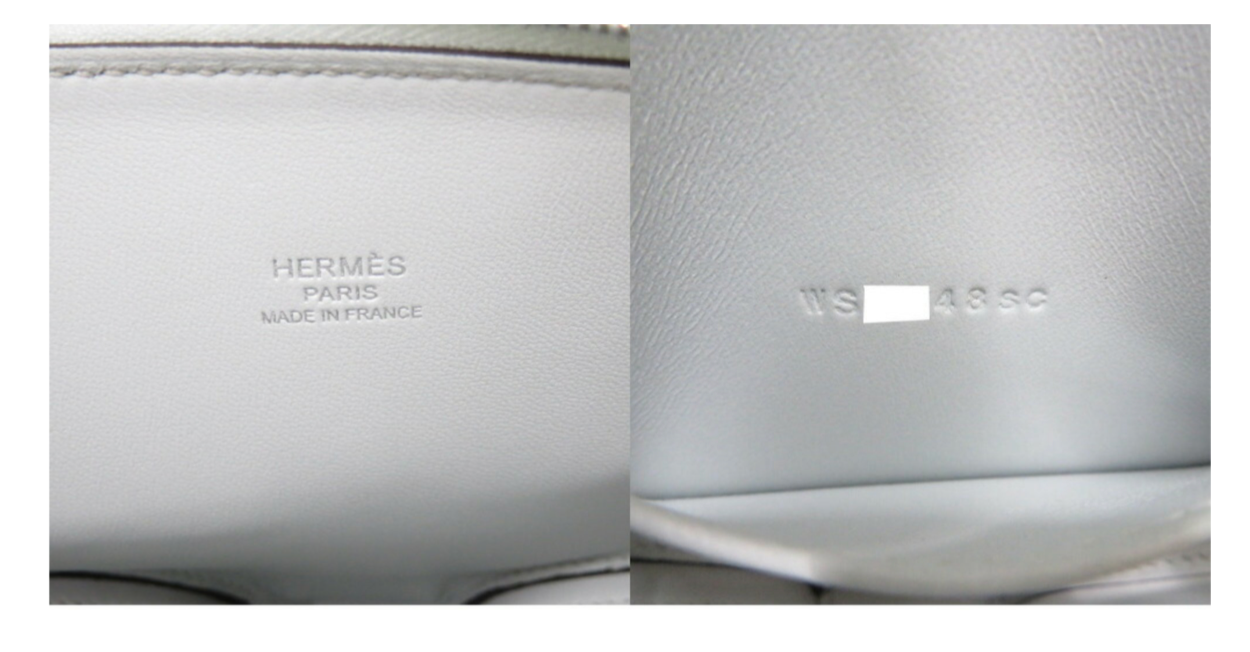 Hermès Bolide On The Wheels Grey Epsom Leather
