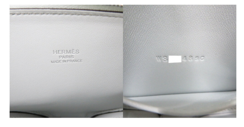 Hermès Bolide On The Wheels Grey Epsom Leather