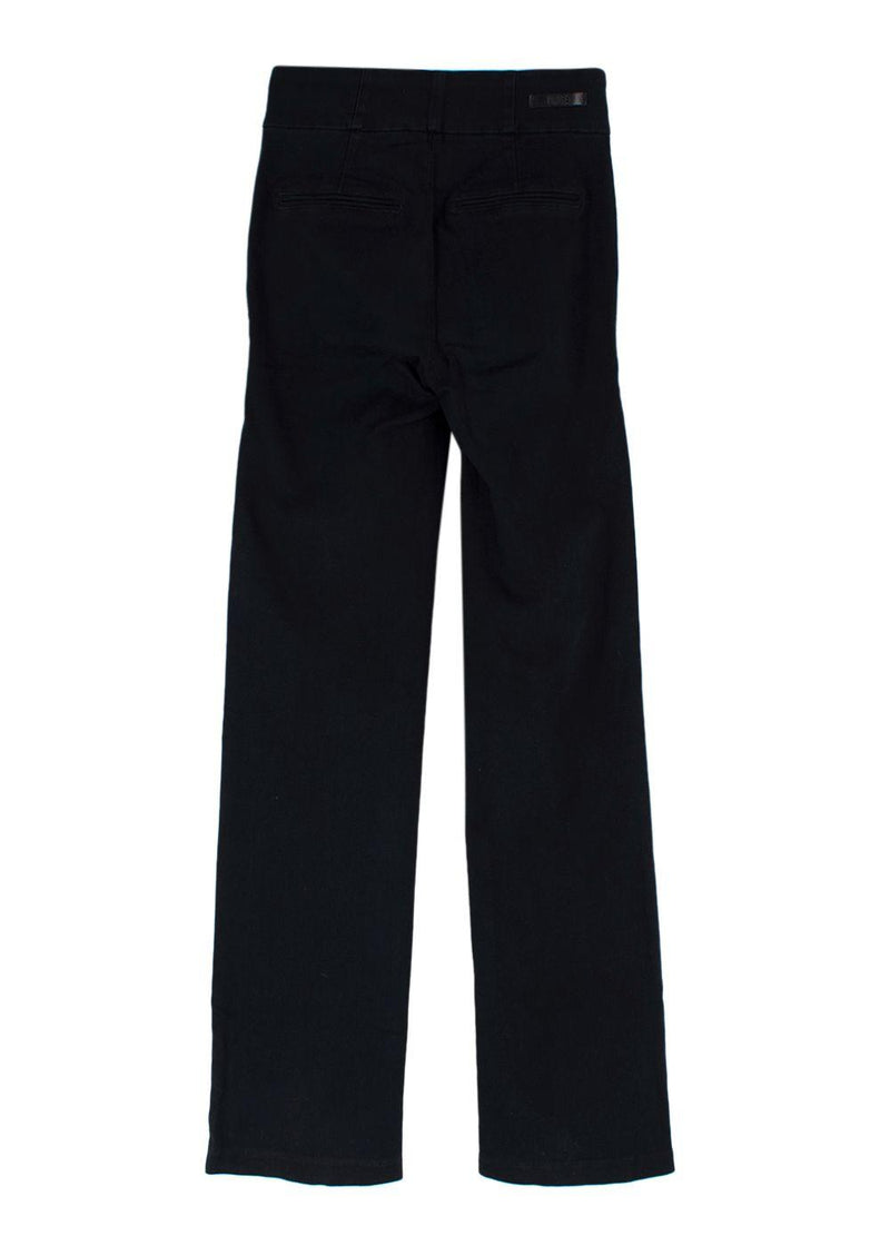 Paige Black Denim Blake Corset Jeans