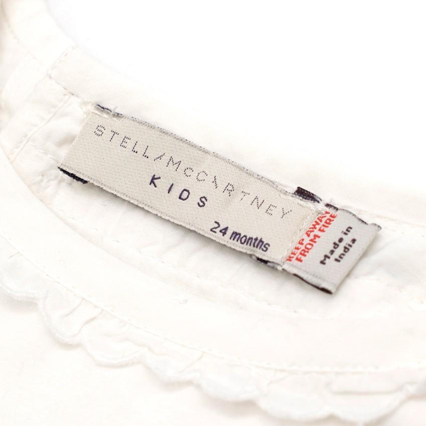 Stella McCartney Girls White Cotton Tunic