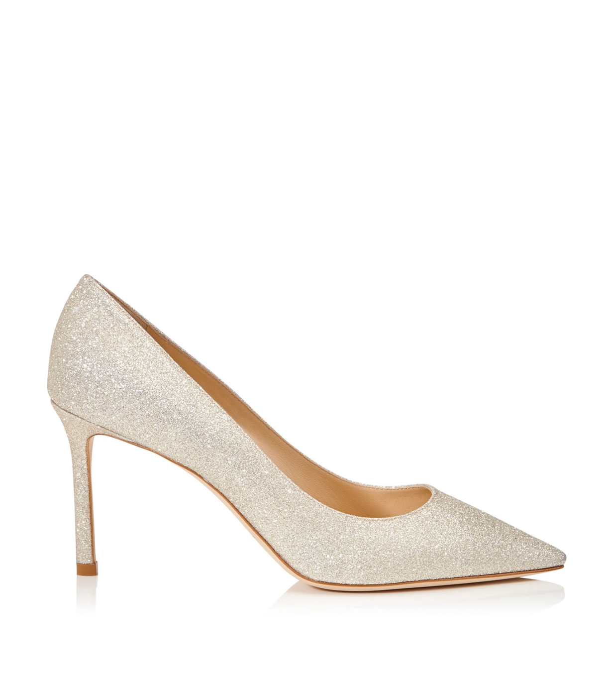 Jimmy Choo Romy 85 Glitter Pumps