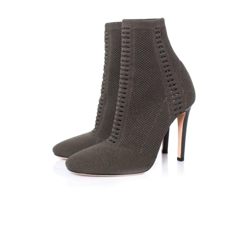 Gianvito Rossi Vires knitted ankle boots