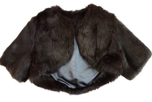 Bespoke Cropped Rabbit Fur Jacket