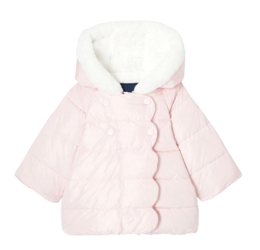 Jacadi Pale Pink Hooded Jacket