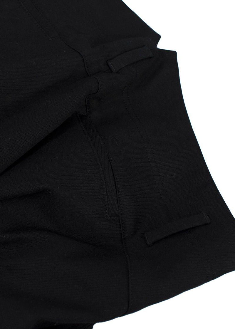 Loro Piana Black Cotton-blend Tapered Trousers