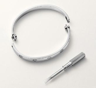 Cartier White Gold Love Bangle