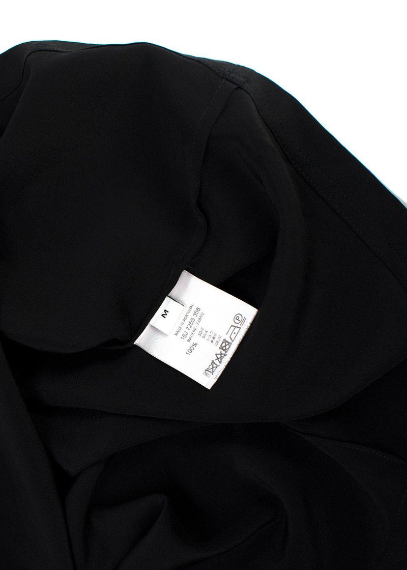 Givenchy Black Long Silk Vest