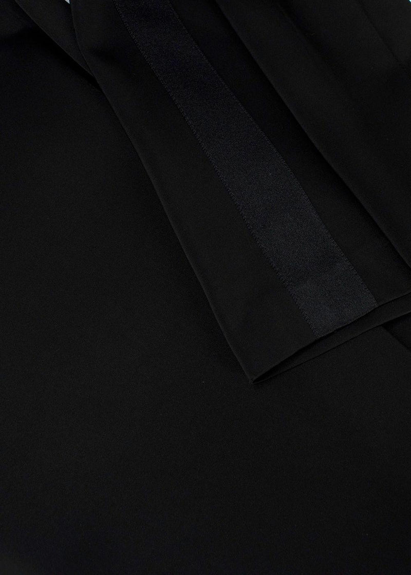 Loewe Black Satin Tailored Trousers