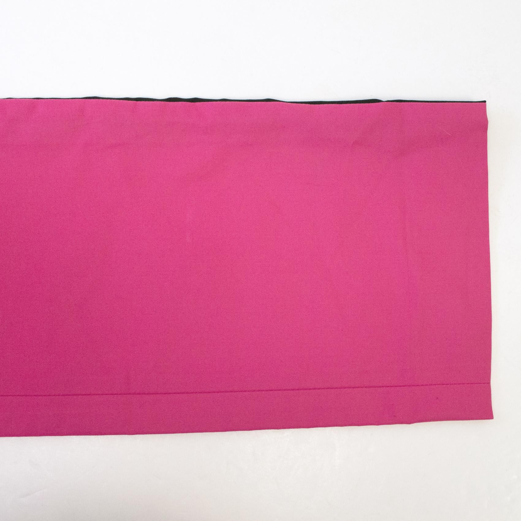 Prabal Gurung Pink Trousers with Black Silk Trim