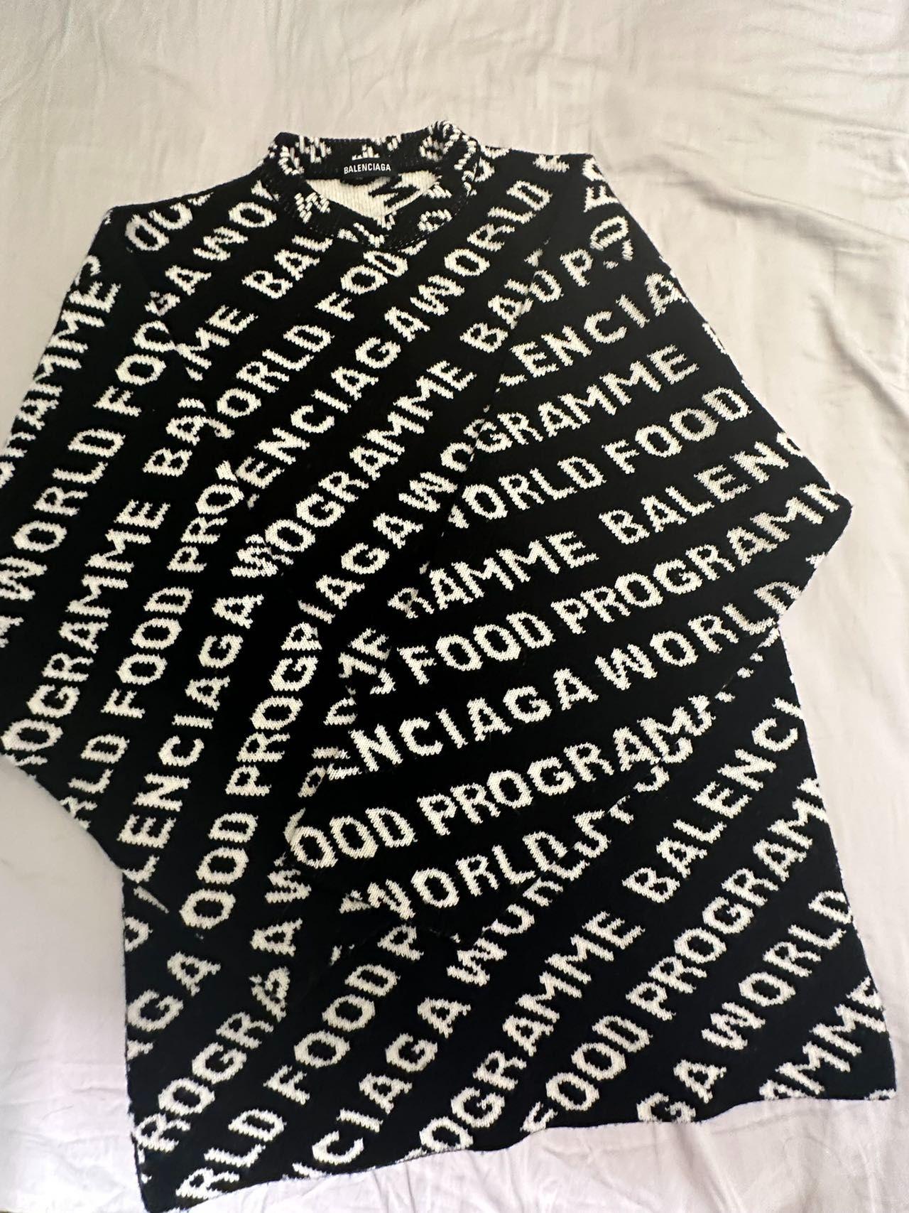 Balenciaga x World Food Programme Crew Neck Jumper