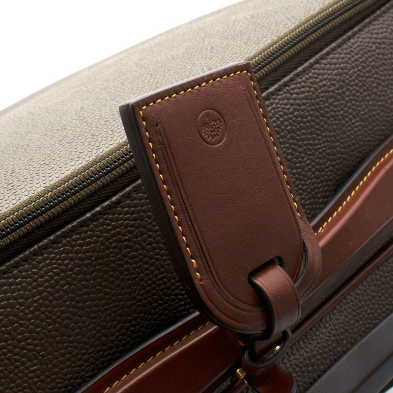 Mulberry Heritage Eco Scotchgrain 4-wheel suitcase
