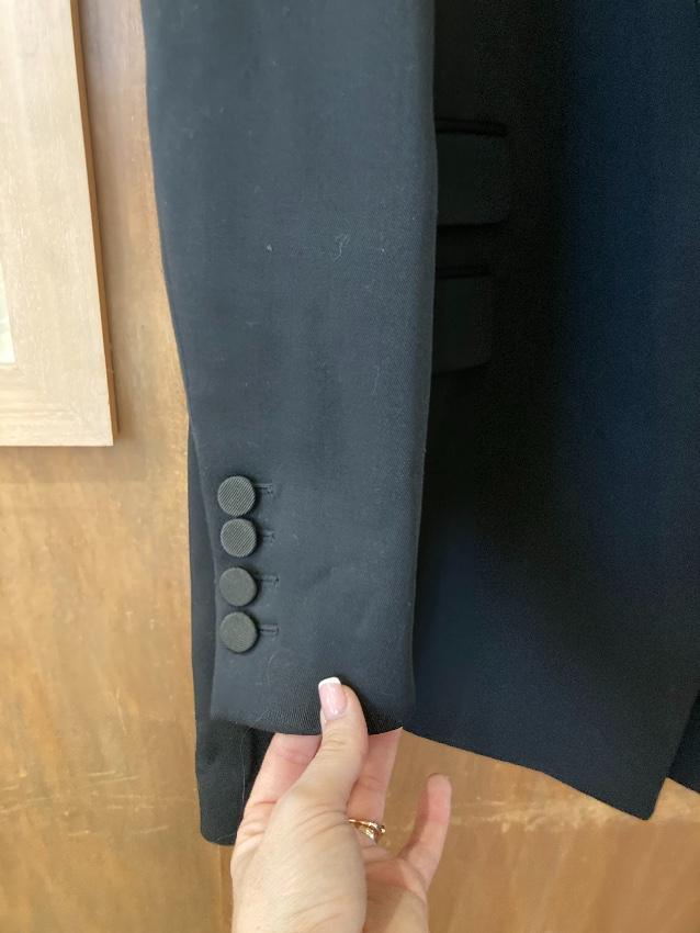 Stella McCartney Black Wool Evening Coat