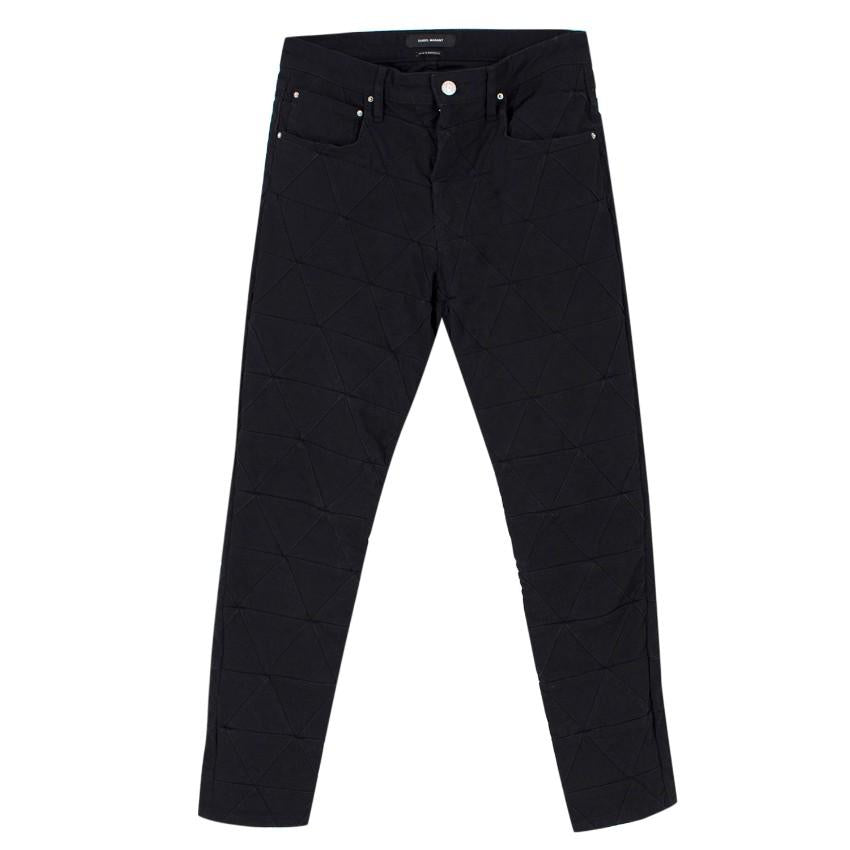 Isabel Marant Black Denim Jeans