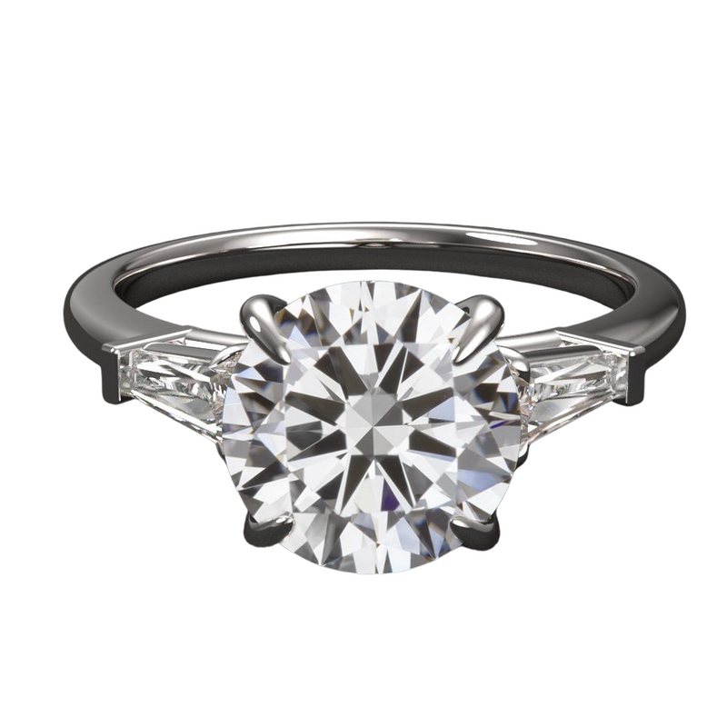2 Carat Radiant Cut Lab Grown Diamond Ring