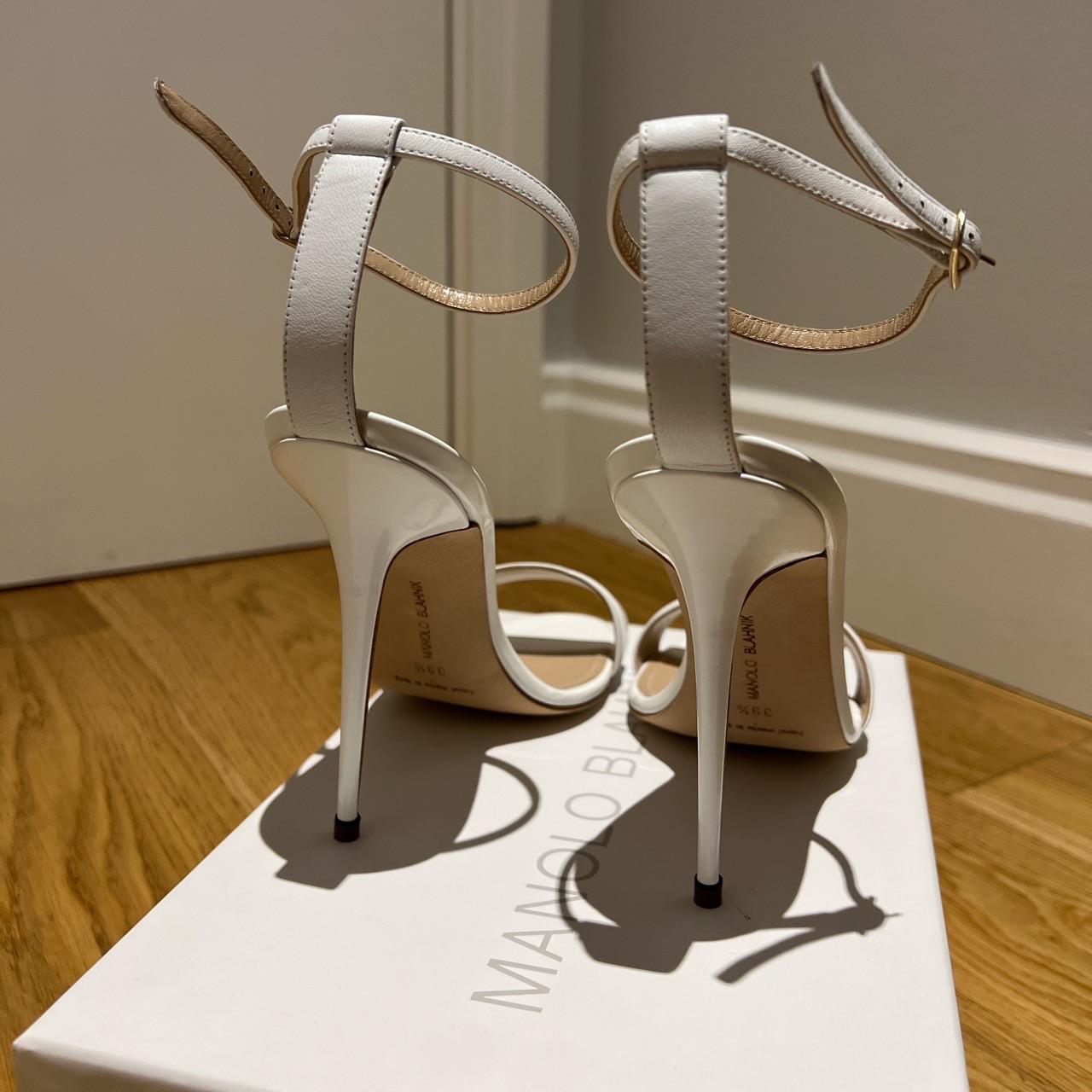 White Leather Spezia 115 Sandals