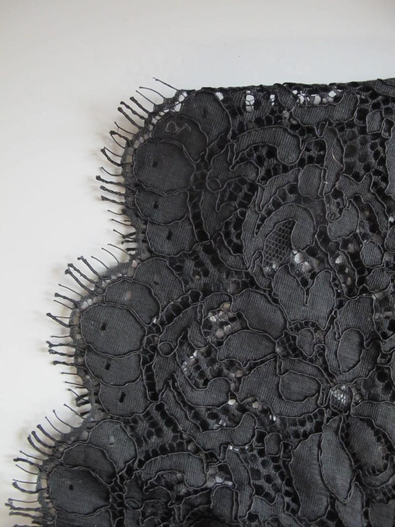 Dolce & Gabbana Black Lace Sheer Top