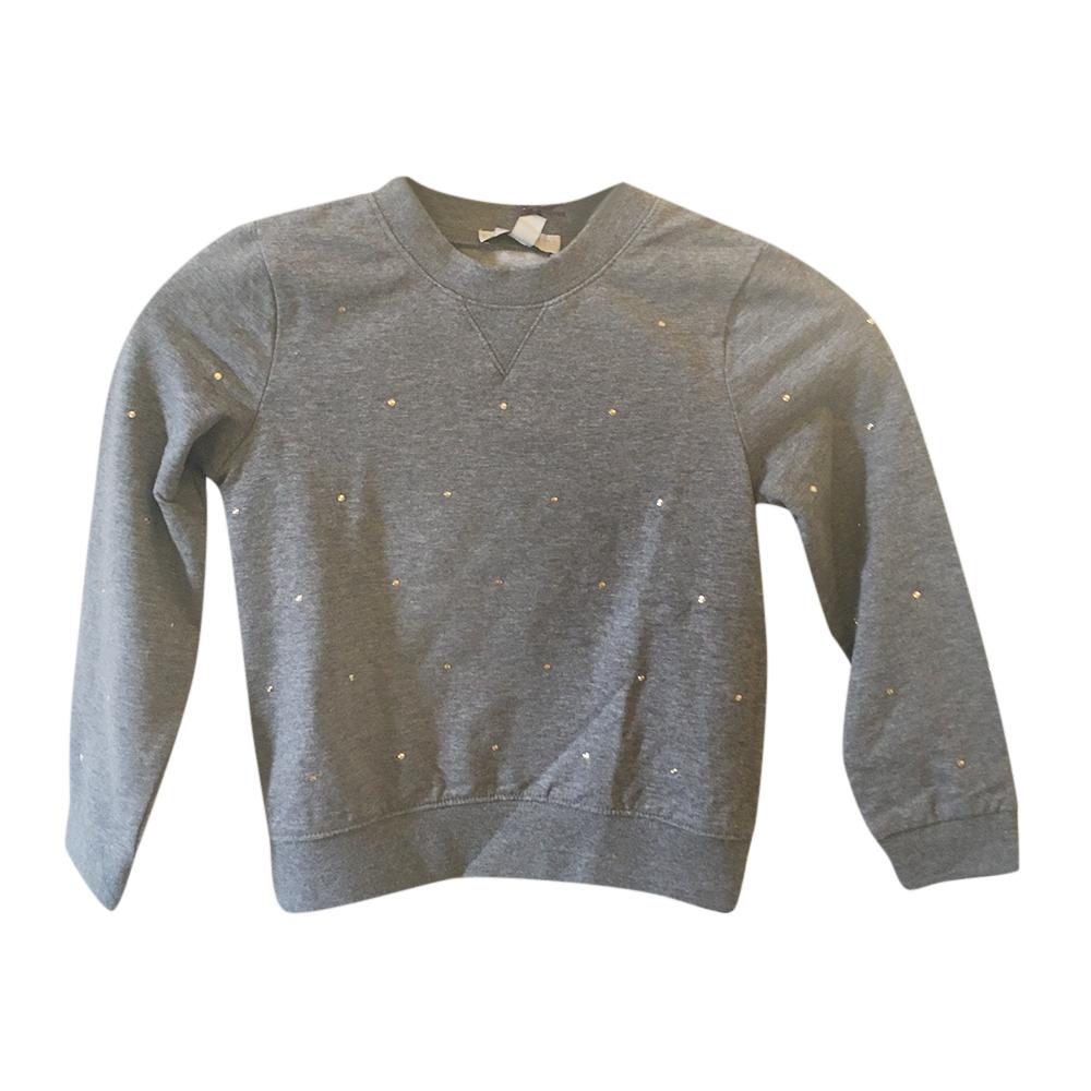 Stella McCartney Grey Crystal Studded Sweatshirt