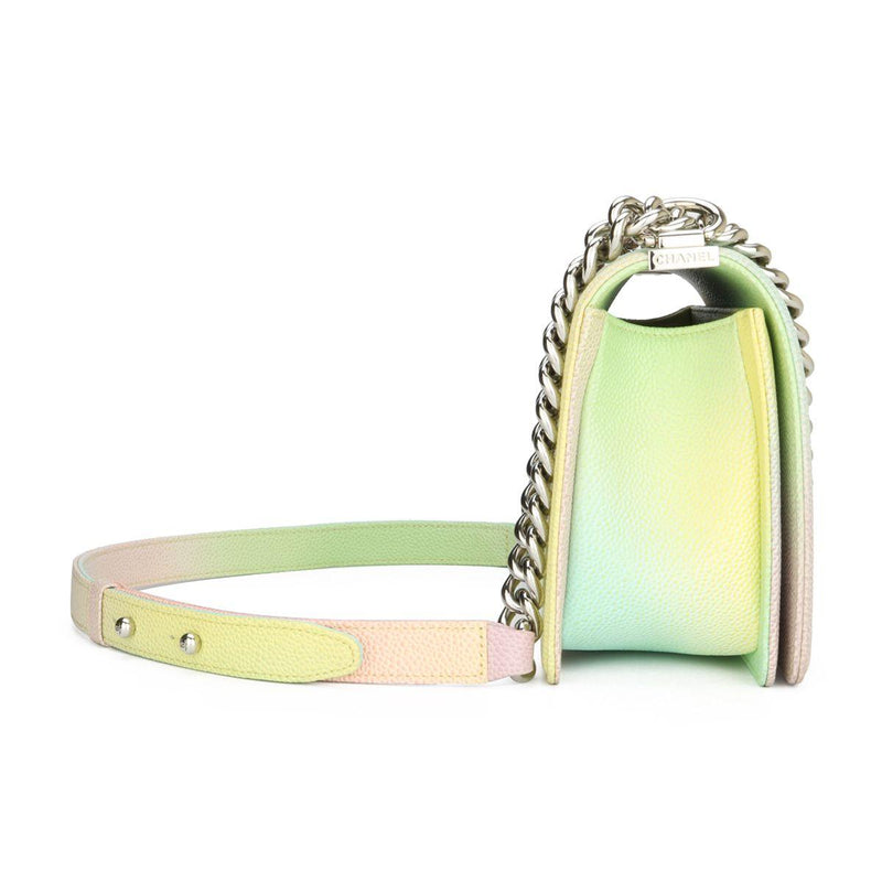 Chanel Rainbow Caviar Boy Bag