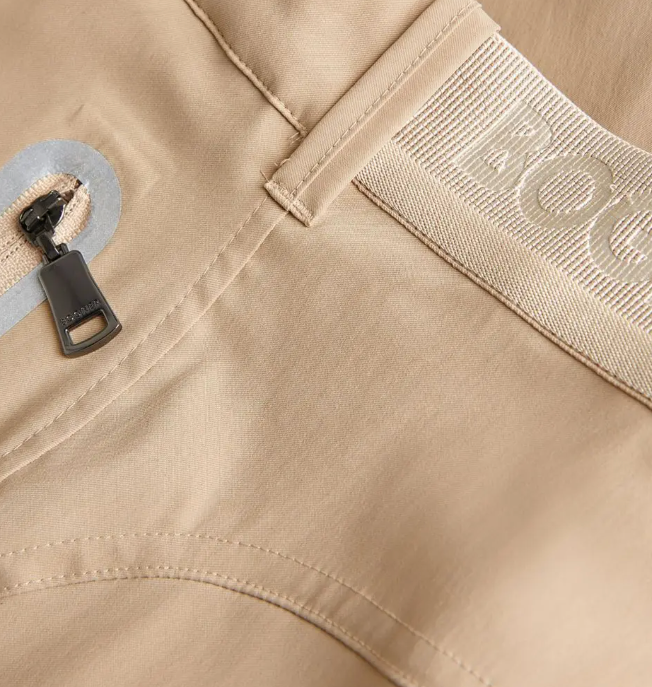 Bogner Beige Straight Shorts