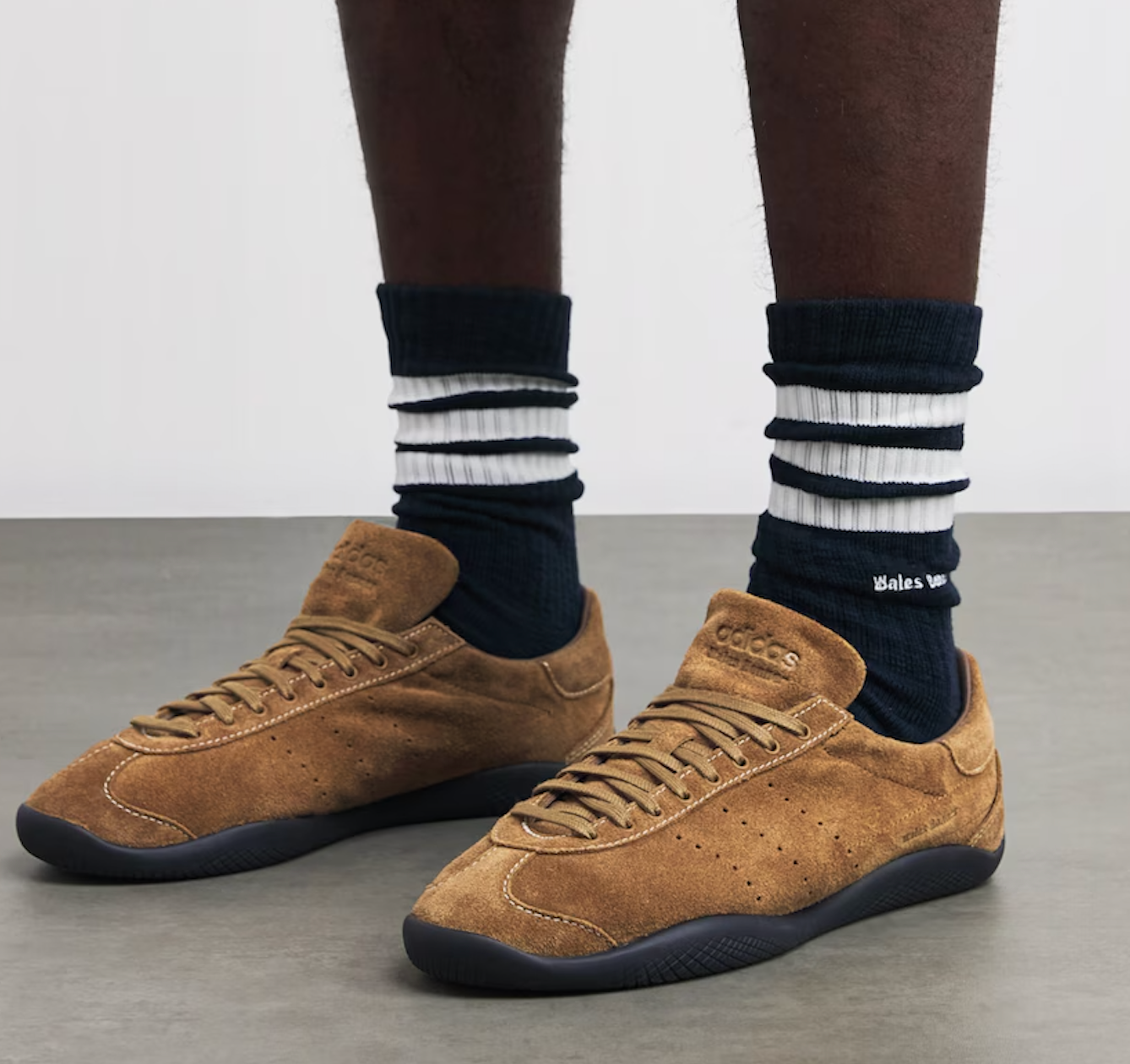 Adidas x Wales Bonner Suede Low-Top Sneakers