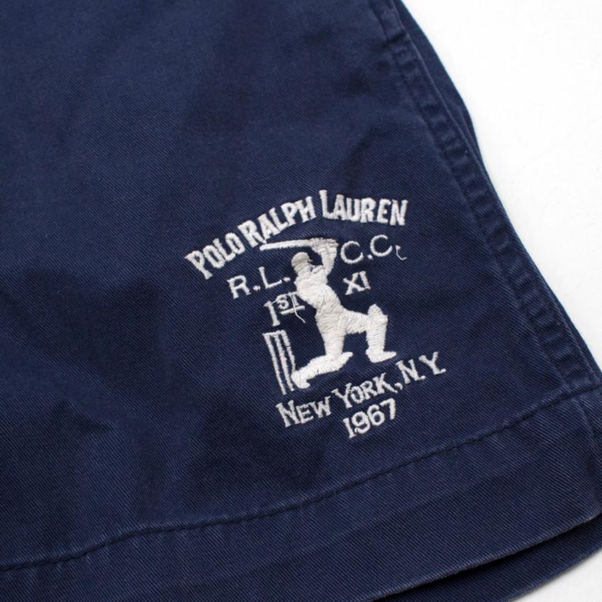 Polo by Ralph Lauren Boys Navy Cotton Shorts