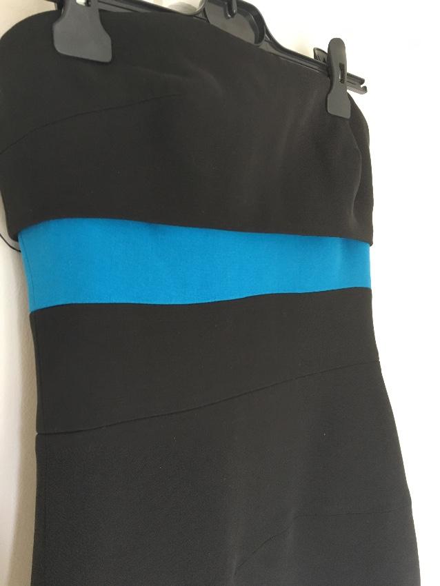 Victoria Beckham Strapless Black Dress