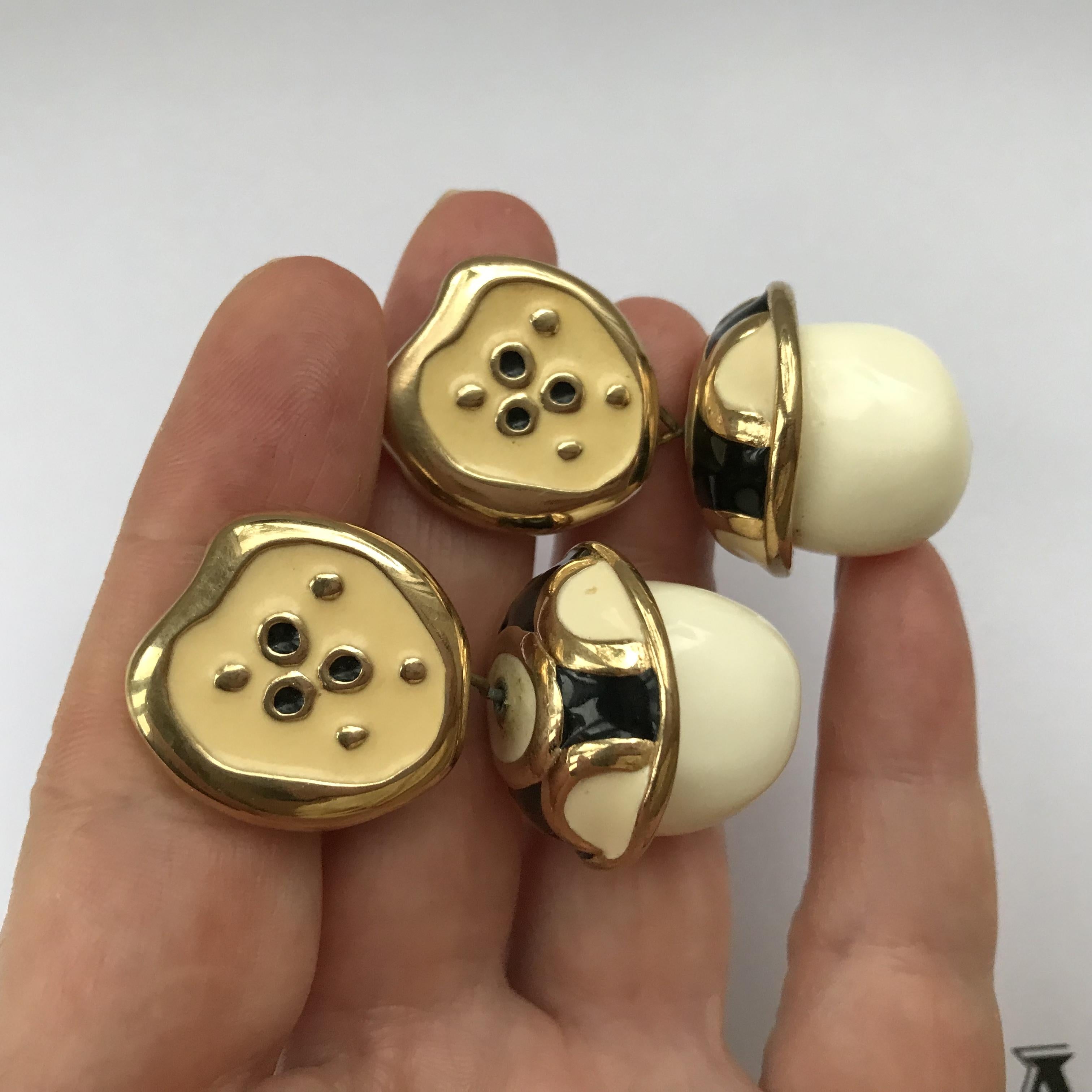 Givenchy Paris Vintage Couture Dangle Earrings