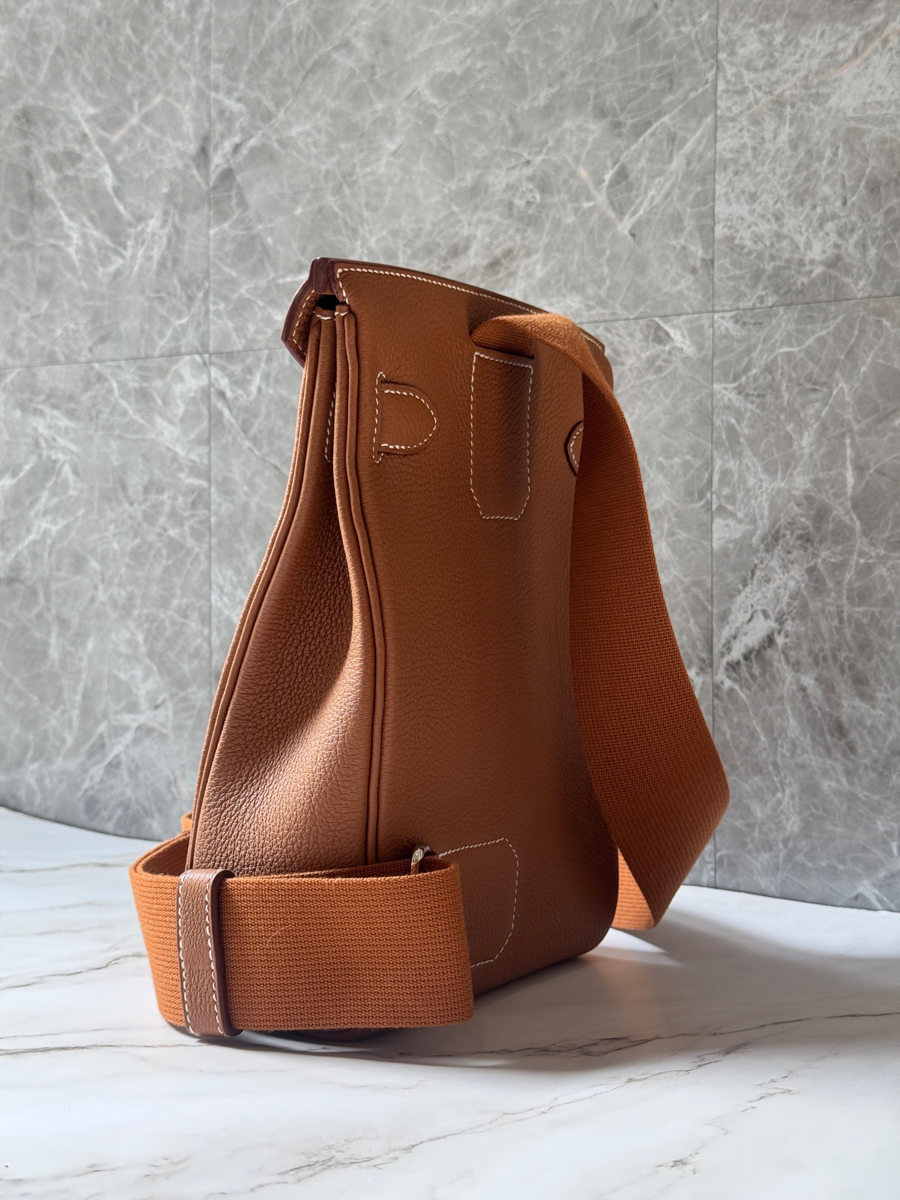 Hermes Full Set Gold Togo Leather New Style Hac