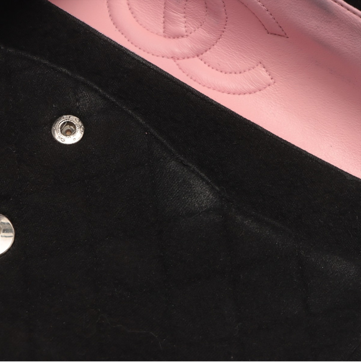 Chanel Timeless Quilted Black Fabric Bag