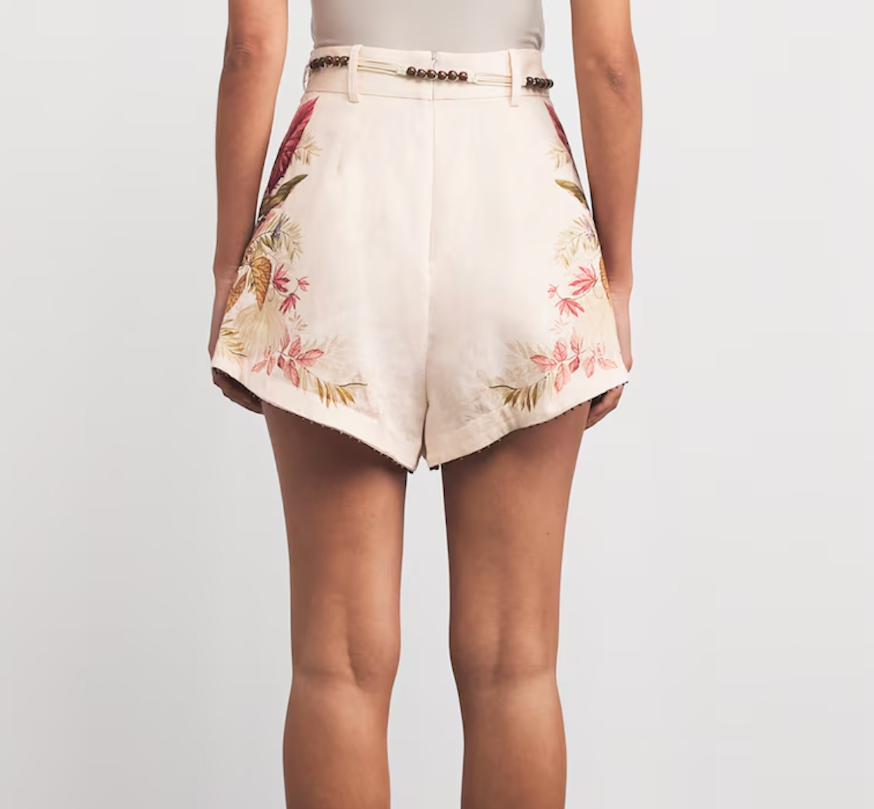Zimmermann Linen Palm Ascension Shorts