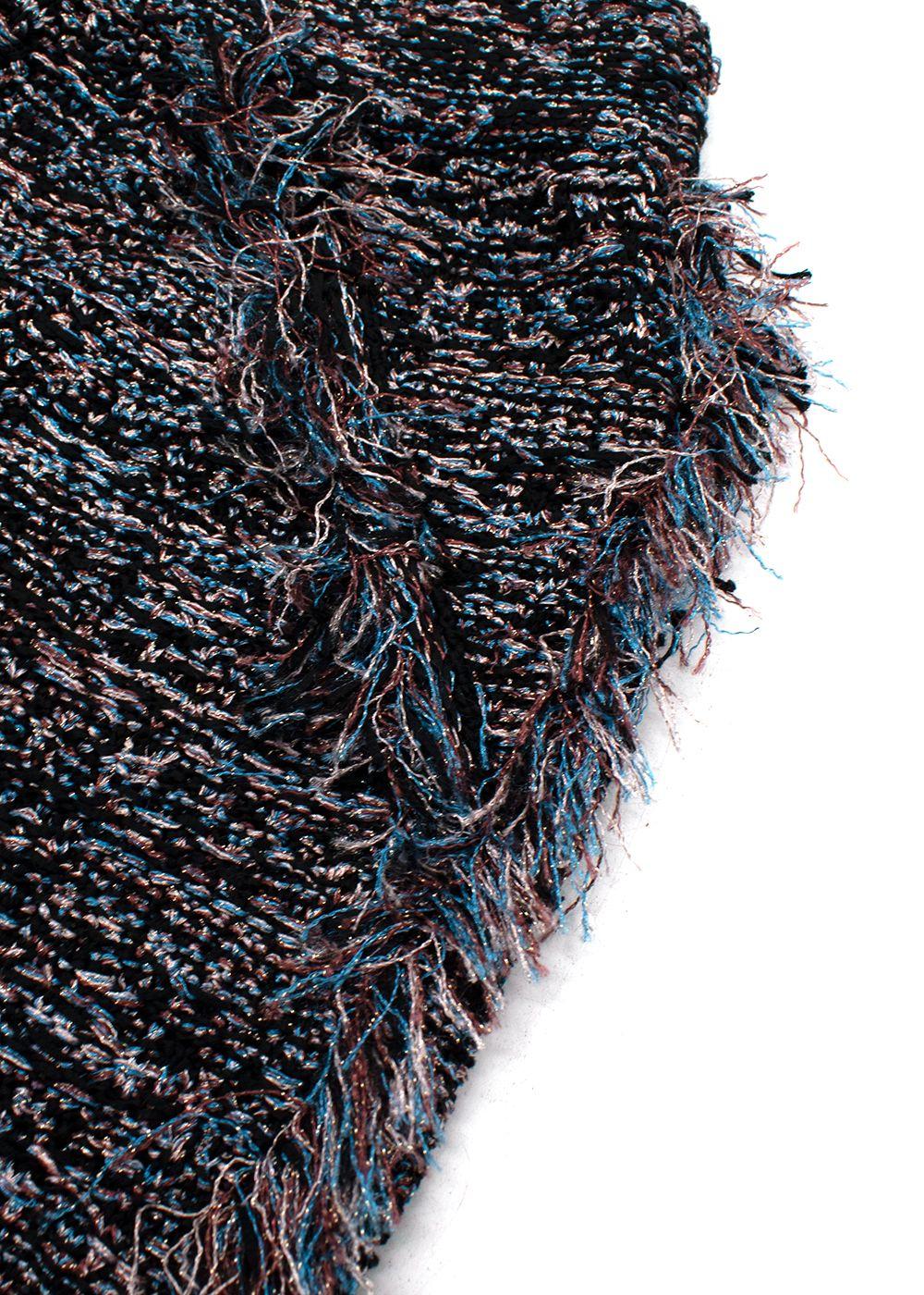 Missoni Black Metallic Soft Tweed  Shorts