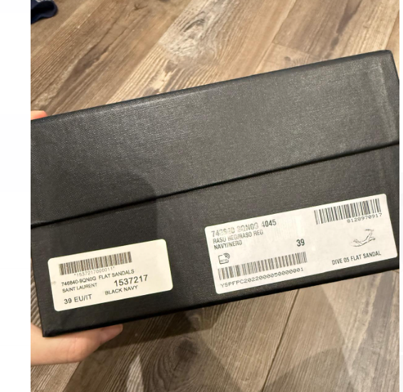 Saint Laurent Dive Sandals