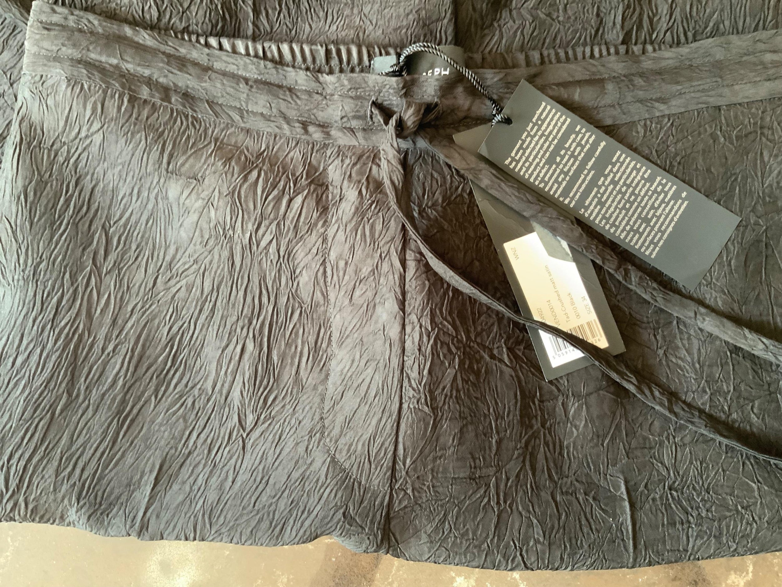 Joseph Black Tad Crinkled Trousers