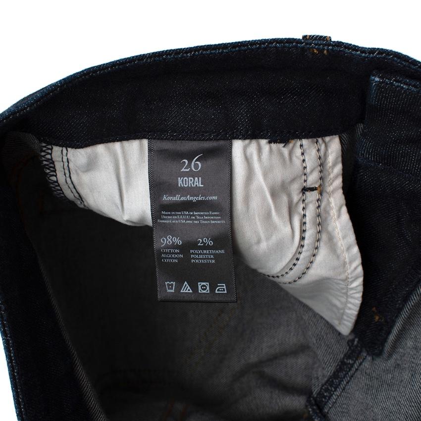 Koral Dark Indigo Denim Skinny Jeans
