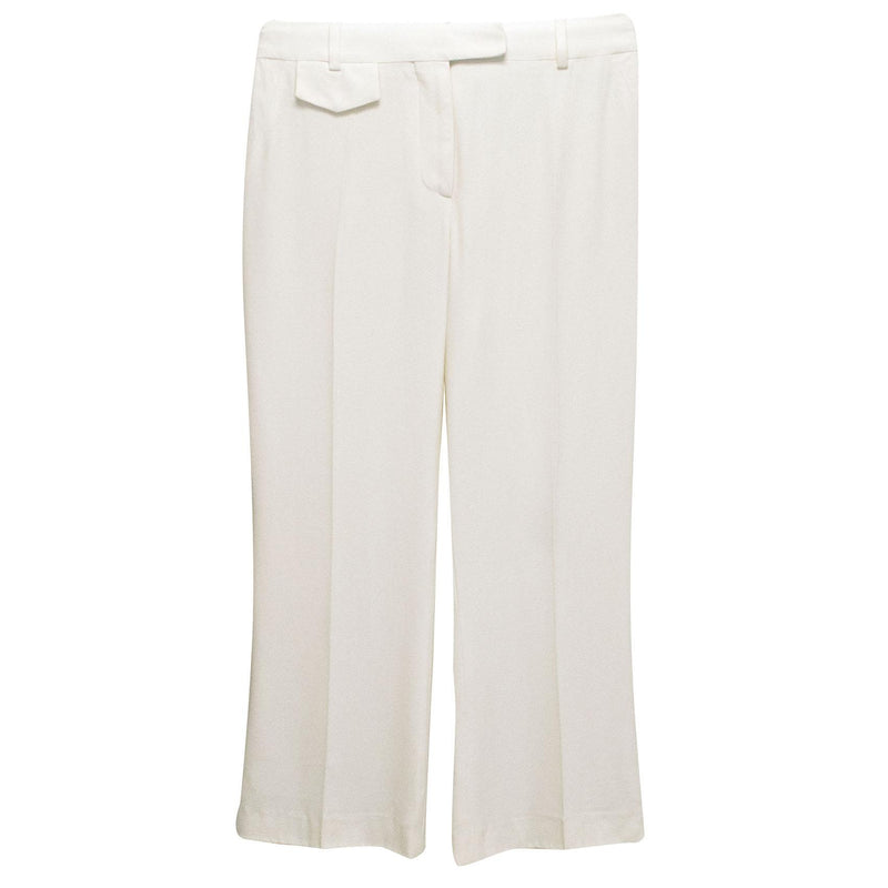 Alexander McQueen White Trousers