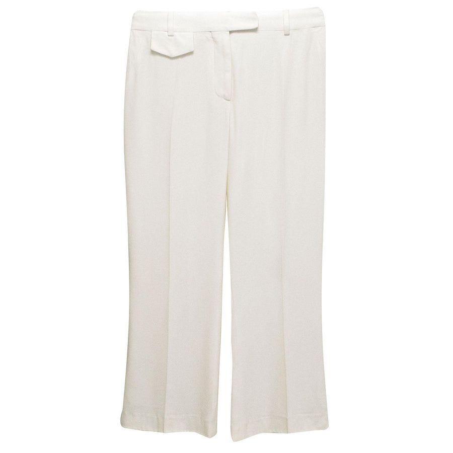 Alexander McQueen White Trousers